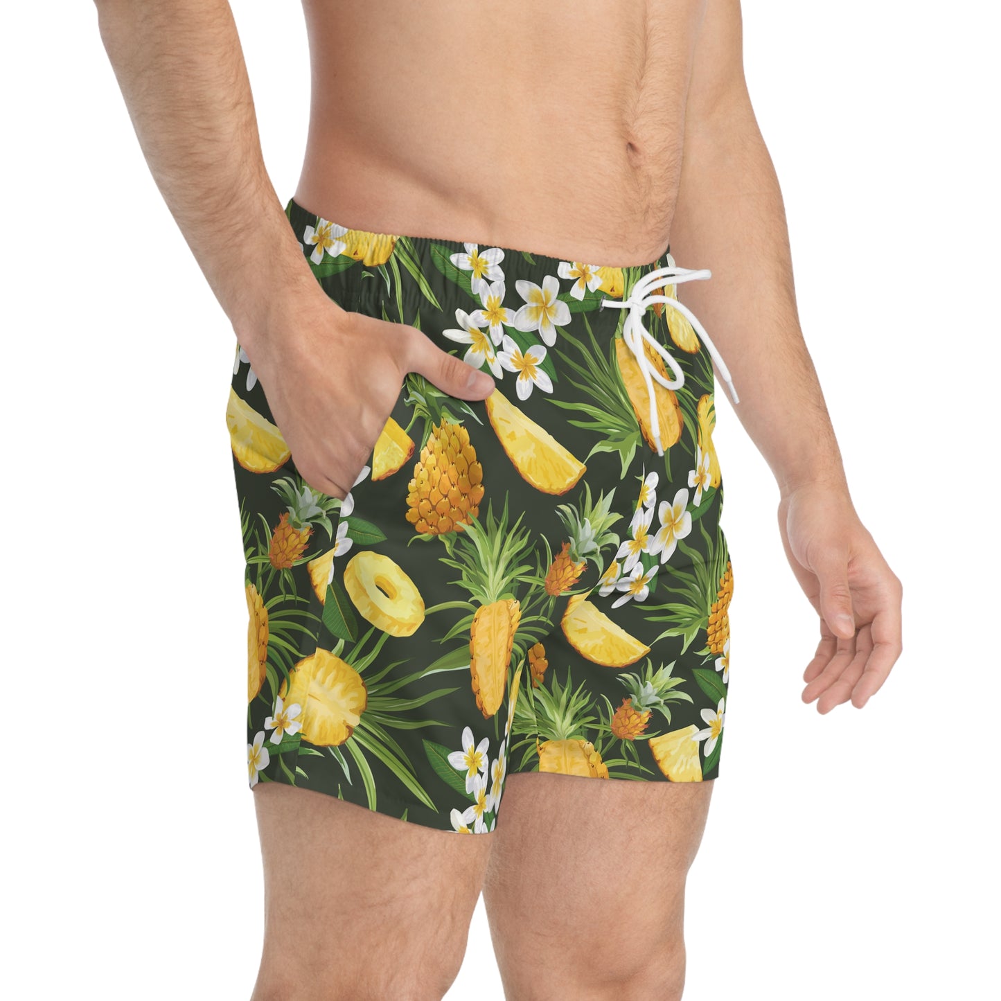 Floral Pineapple Swimsuit